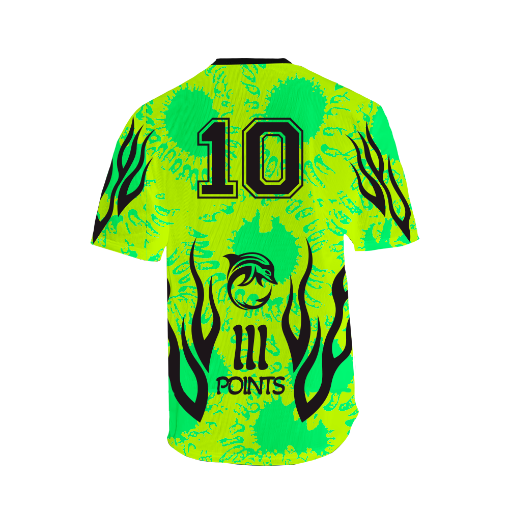 III Points 23 Number 10 Green Soccer Jersey – III Points Festival Store