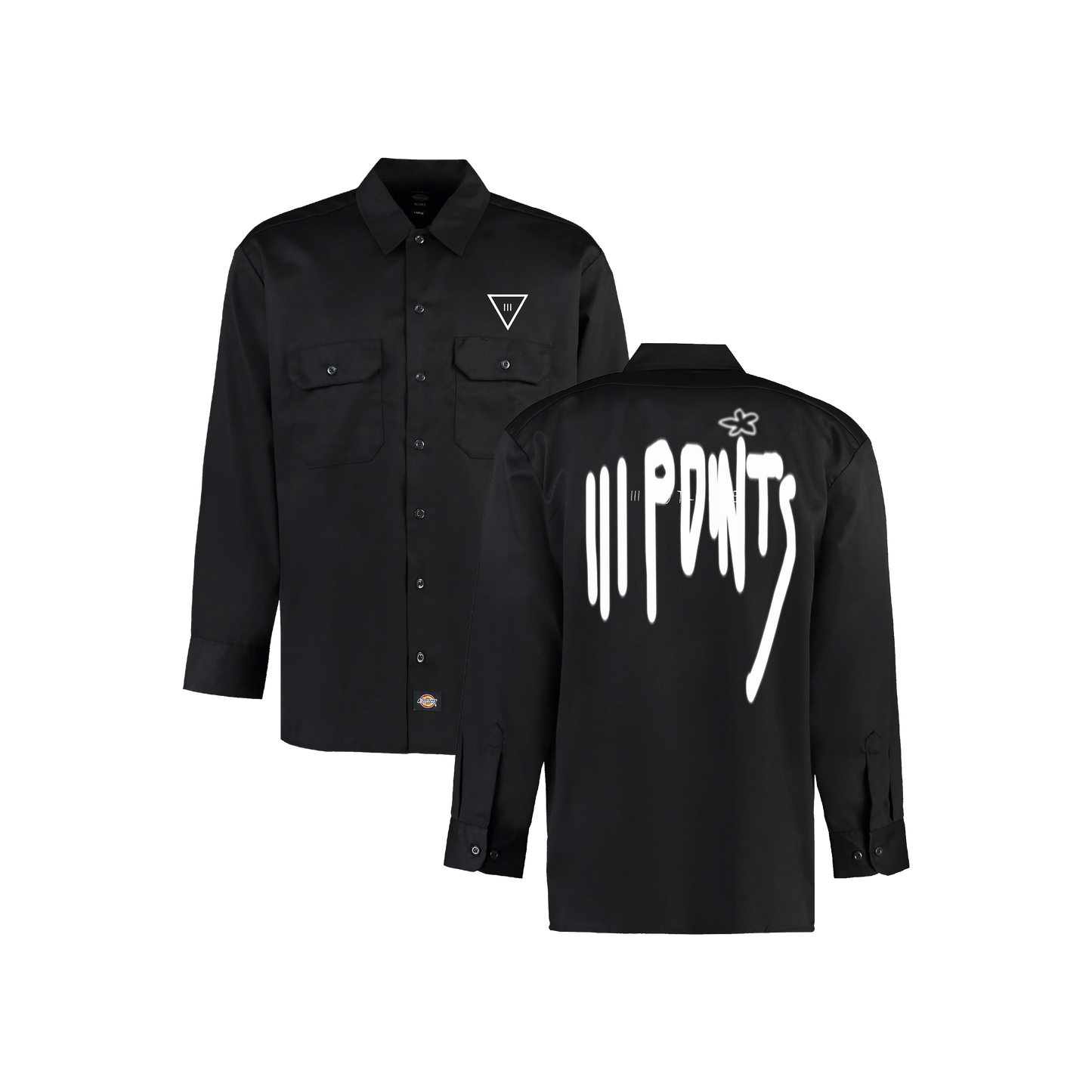 III Points 23 Icons Black Work Shirt