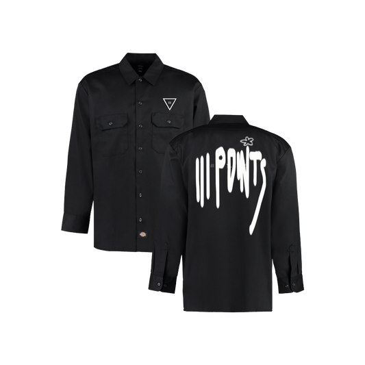 III Points 23 Icons Black Work Shirt
