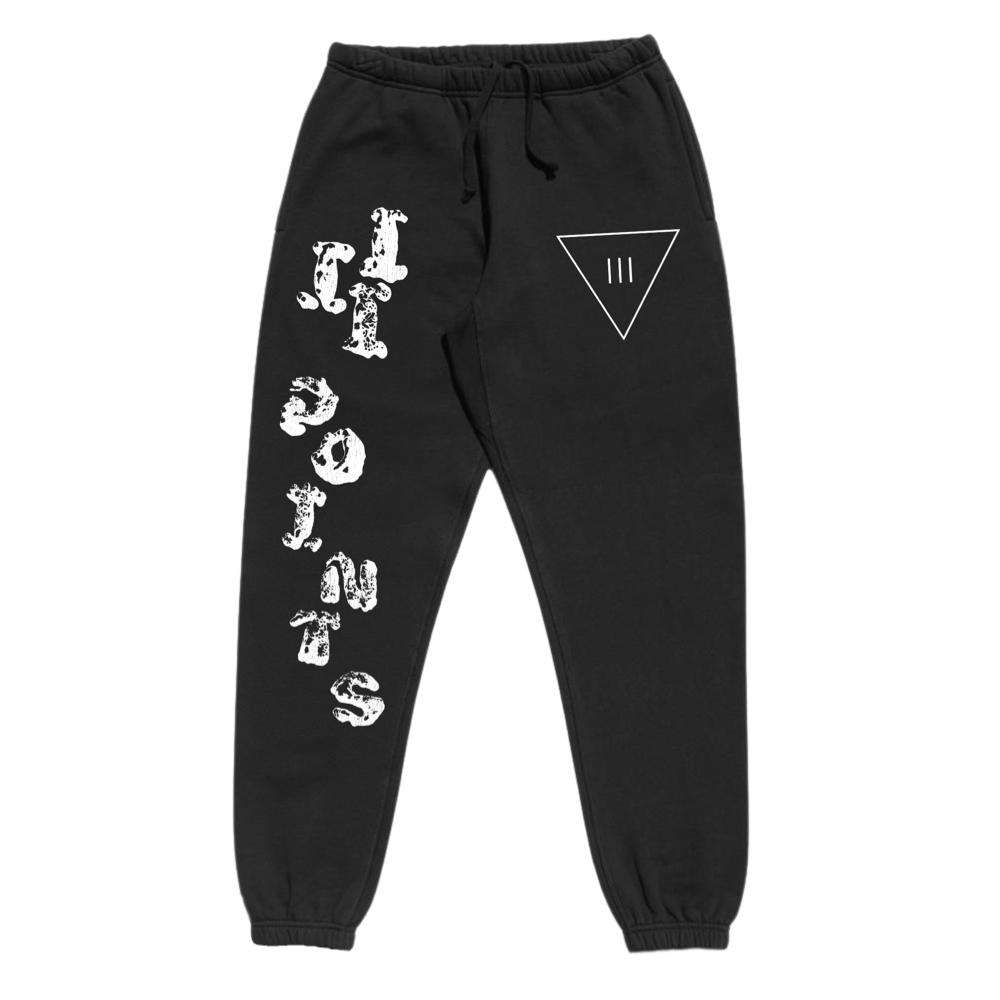 III Points 22 Symbols Black Sweatpants – III Points Festival Store